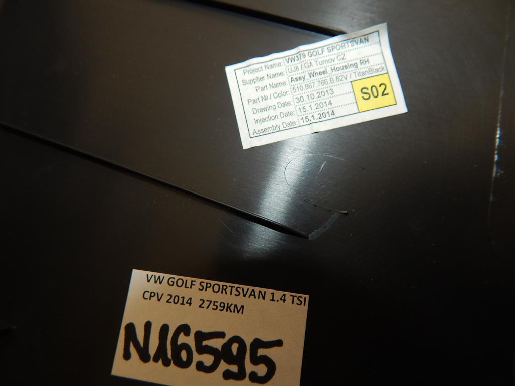 VW GOLF 7 SPORTVAN POST COVER RIGHT 510867766