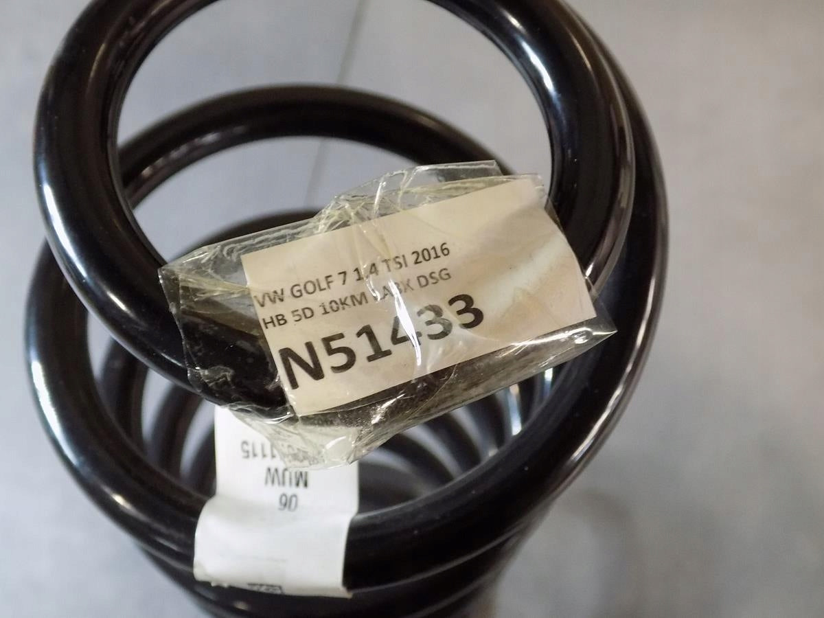 VW GOLF 7 VII SPRING REAR 5q0511115js