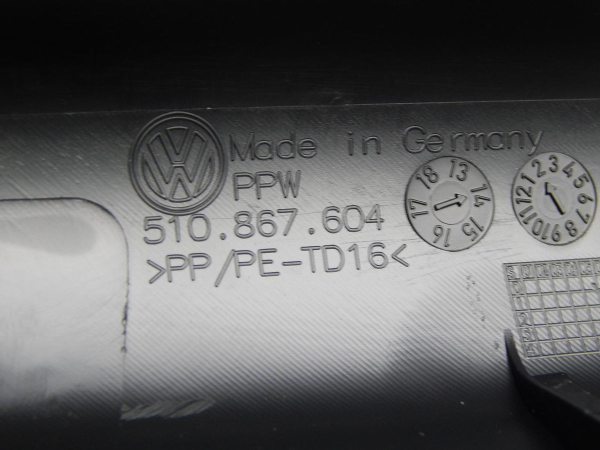 VW GOLF SPORTSVAN POST COVER RIGHT 510867604