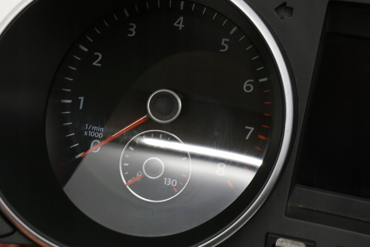 VW GOLF VI 10R COUNTER CLOCK 2.0TSI 5K6920970D ANGLIK UK