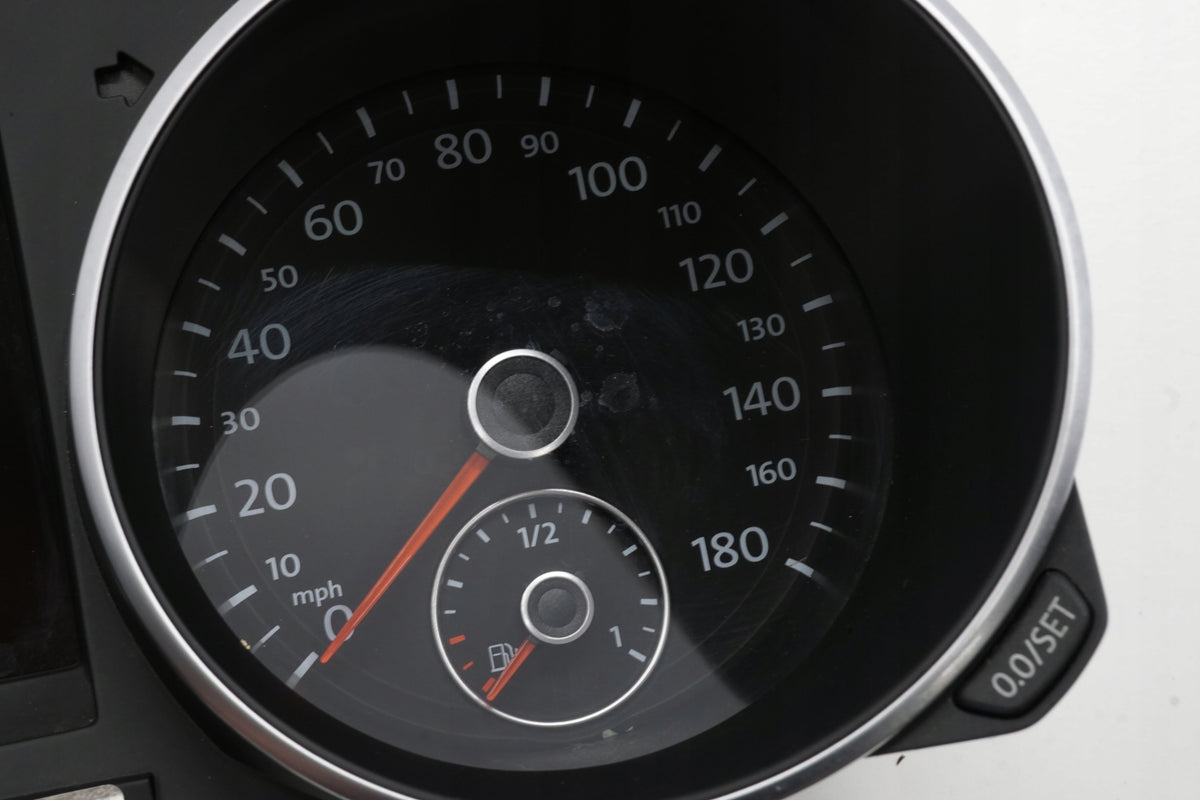 VW GOLF VI 10R COUNTER CLOCK 2.0TSI 5K6920970D ANGLIK UK