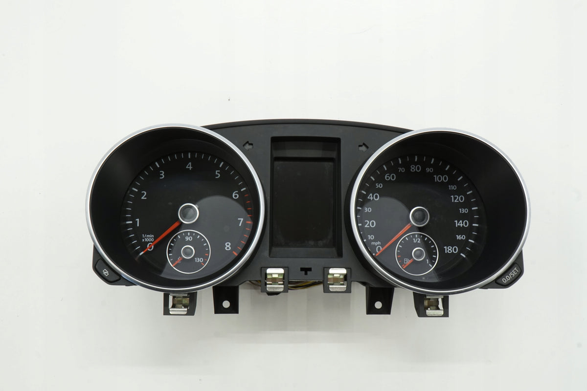 VW GOLF VI 10R COUNTER CLOCK 2.0TSI 5K6920970D ANGLIK UK
