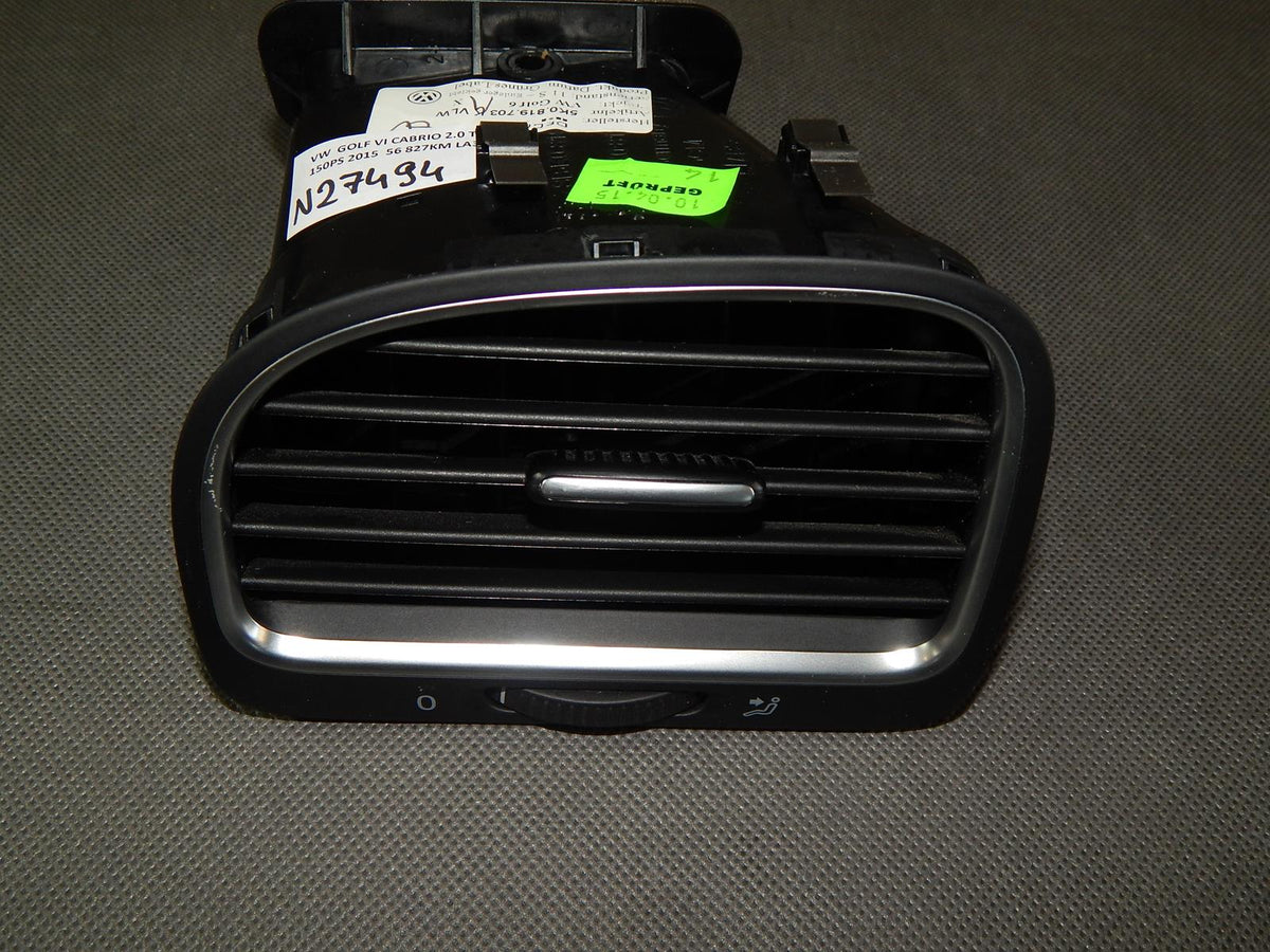 VW GOLF VI AIR VENT LEFT 5K0819703K