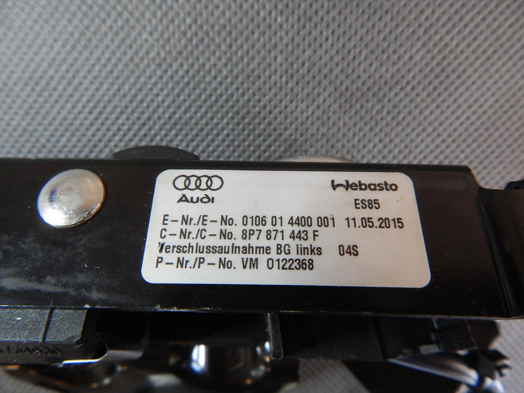 VW GOLF VI BOLT ROOF LOCK 8P7871443F