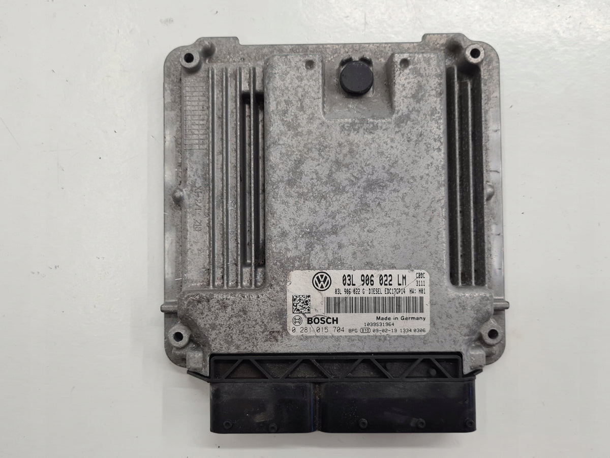 VW GOLF VI PLUS ENGINE DRIVER 2.0TDI 03L906022LM