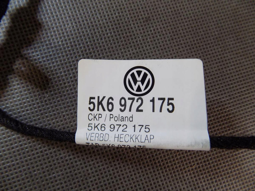 VW GOLF VI TAILGATE HARNESS 5K6972175