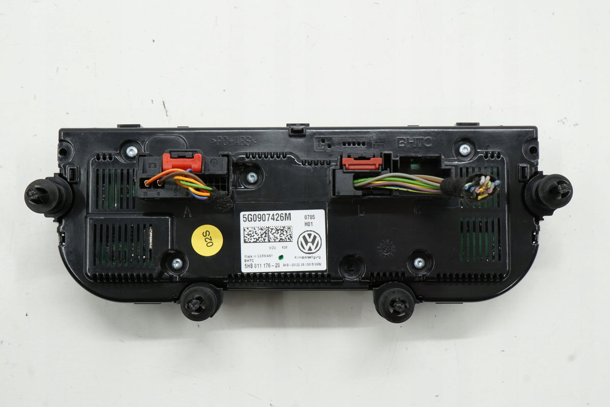 VW GOLF VII 13R AIR CONDITIONING PANEL 5G0907426M