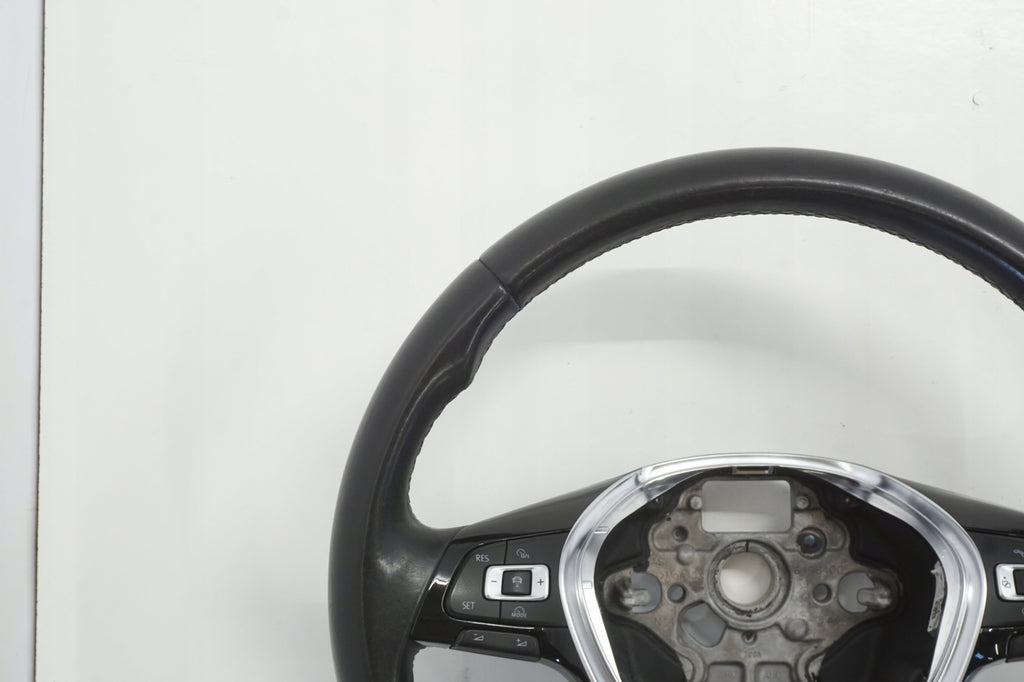 VW GOLF VII 14R STEERING WHEEL MULTIFUNCTION LEATHER CRUISE CONTROL 622995100A 5G0419091
