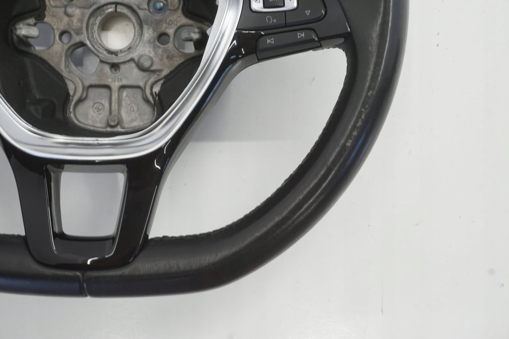VW GOLF VII 14R STEERING WHEEL MULTIFUNCTION LEATHER CRUISE CONTROL 622995100A 5G0419091