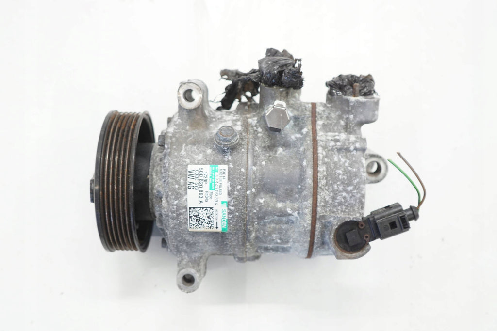 VW GOLF VII 15R 2.0 TDI COMPRESSOR AIR CONDITIONING COMPRESSOR 5Q0820803A