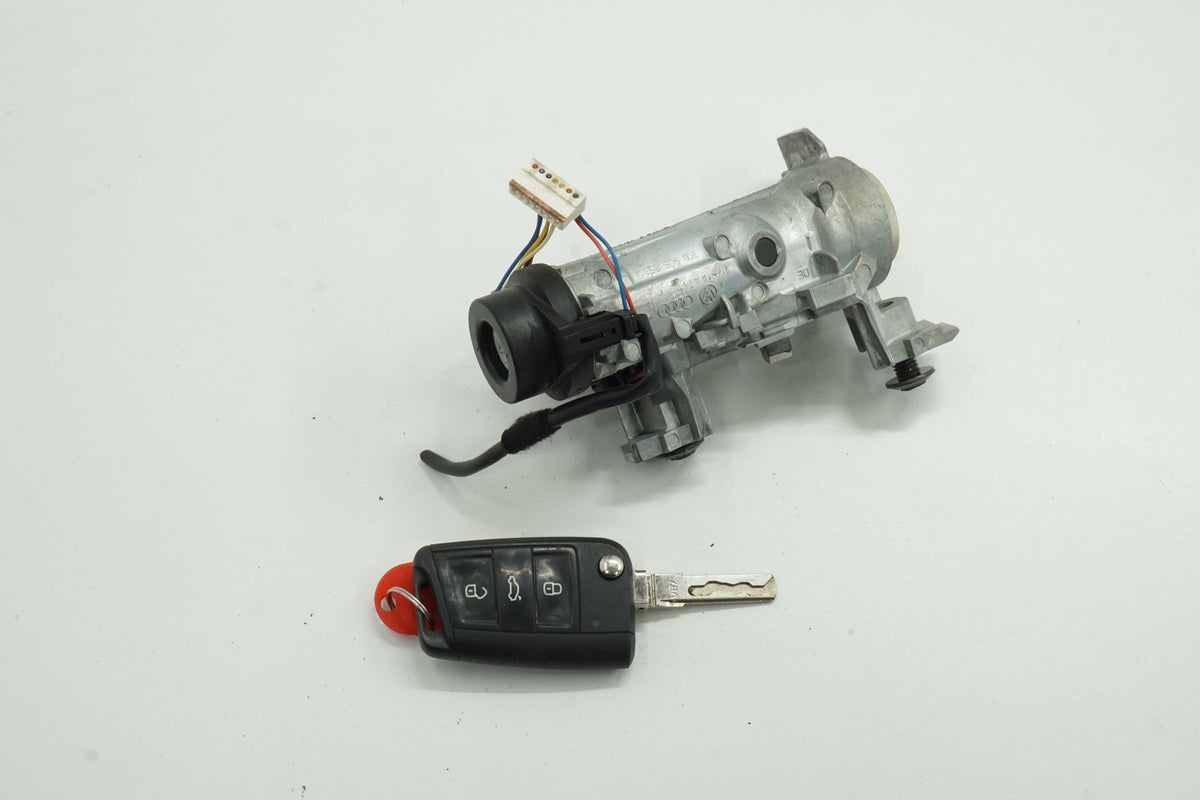 VW GOLF VII 15R IGNITION KEY 1.6TDI 1K0905851 5Q0905865A