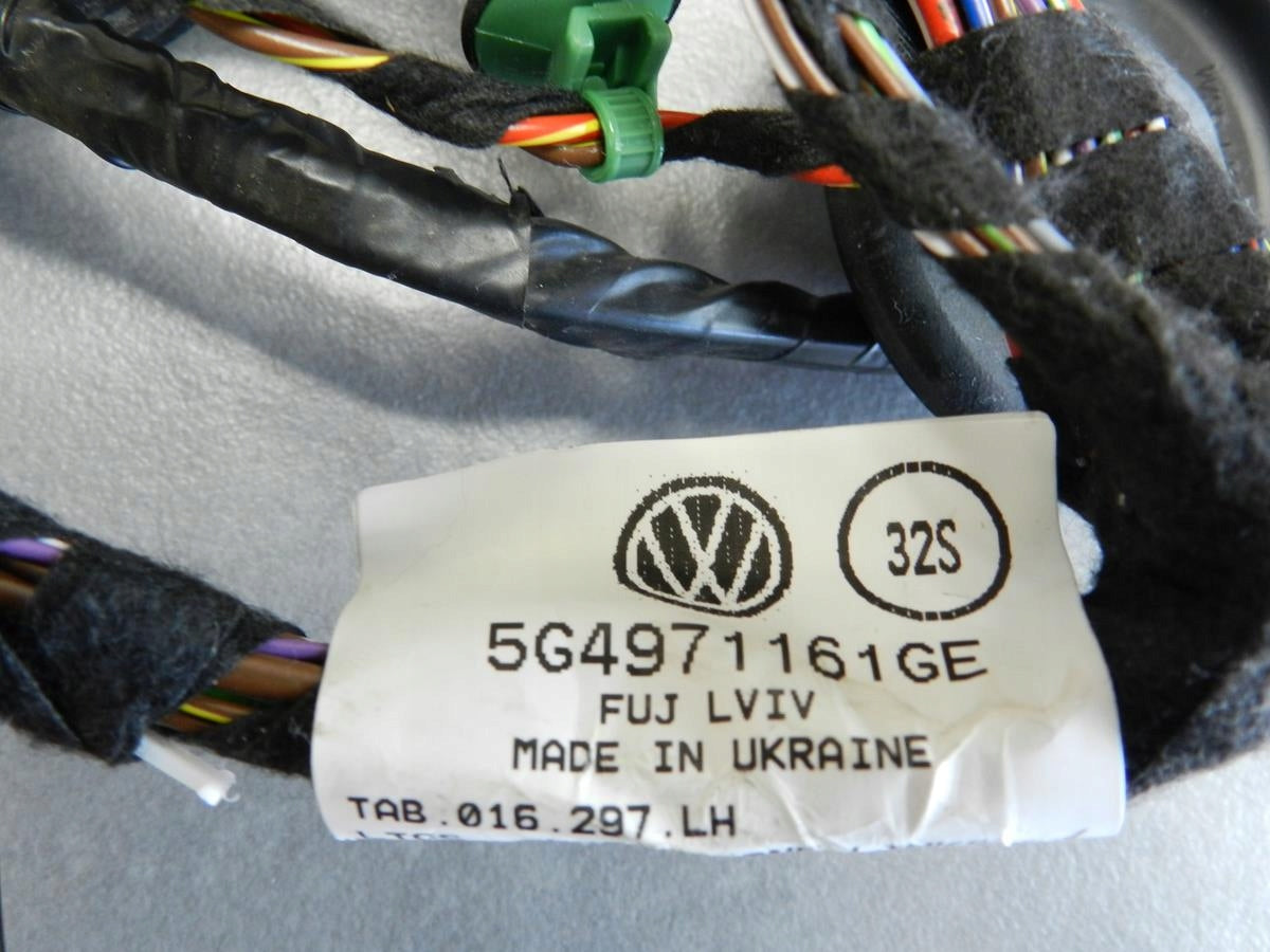 VW GOLF VII 7 DOOR HARNESS LEFT FRONT 5G4971161GE