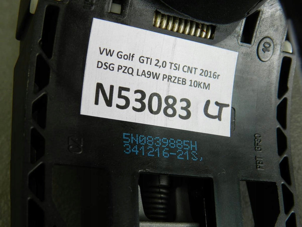 VW GOLF VII 7 HANDLE LEFT REAR LA9W 5G0837205