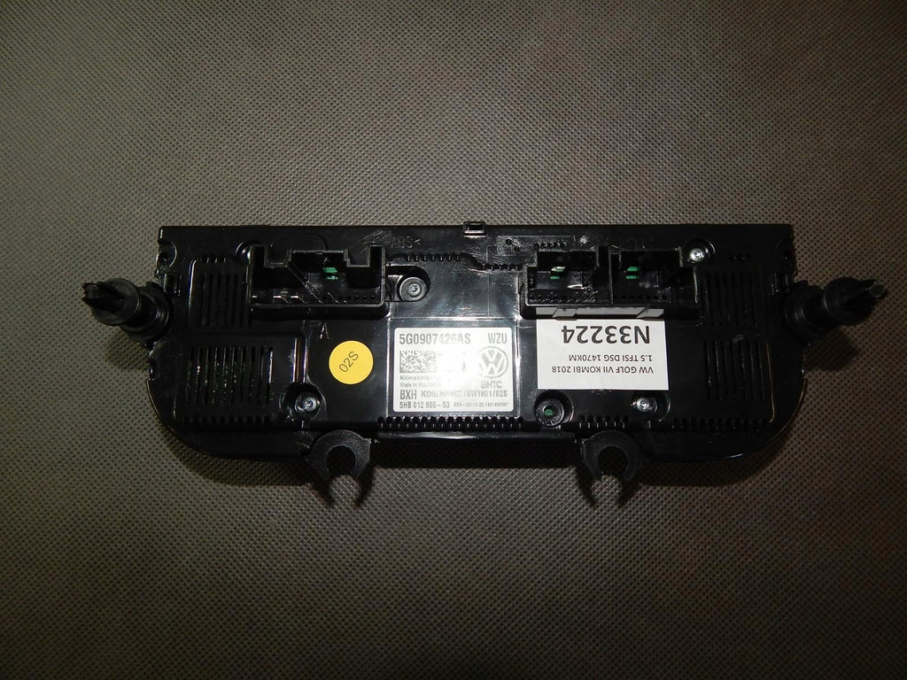 VW GOLF VII AIR CONDITIONING PANEL 5G0907426AS