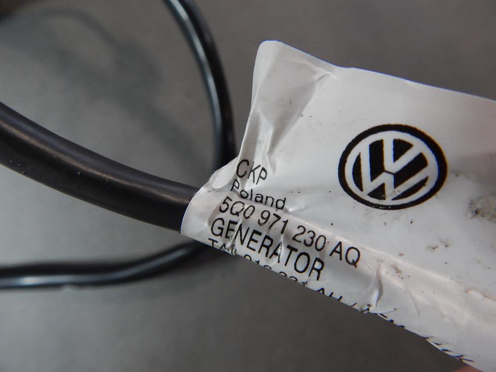 VW GOLF VII ALTERNATOR HARNESS 5Q0971230AQ