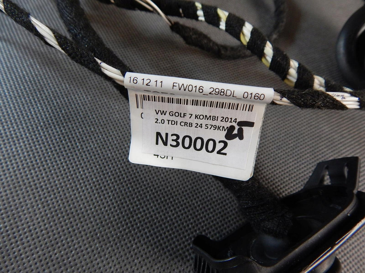 VW GOLF VII DOOR HARNESS LEFT REAR 5G4971693H