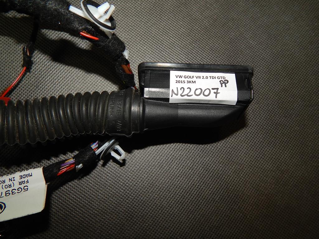 VW GOLF VII DOOR HARNESS RIGHT 5G3971162FL