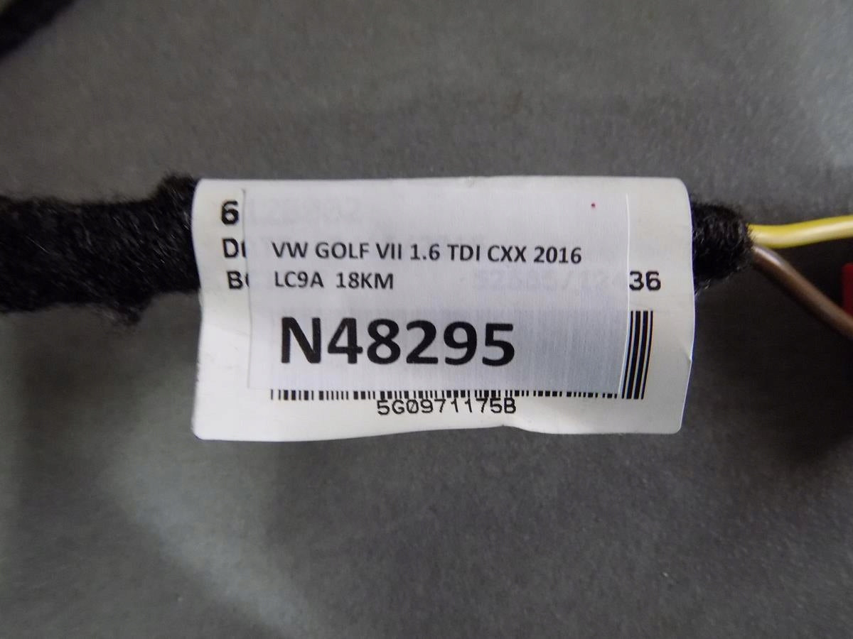VW GOLF VII FLAP HARNESS REAR 5G0971175B