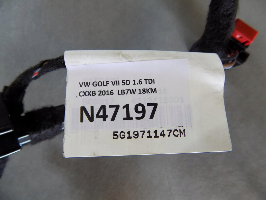 VW GOLF VII FLAP HARNESS REAR 5G1971147CM