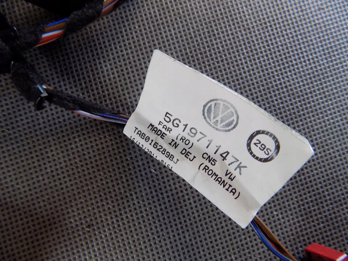 VW GOLF VII FLAP HARNESS REAR 5G1971147K