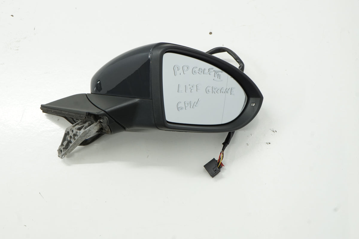 VW GOLF VII HB 5D 13R MIRROR RIGHT 6PIN LI7F ANGLIK UK