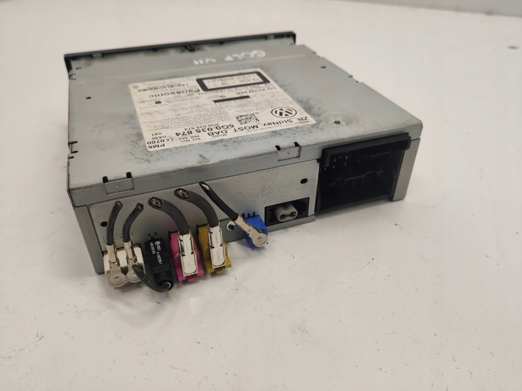 VW GOLF VII NAVIGATION READER 5G0035874