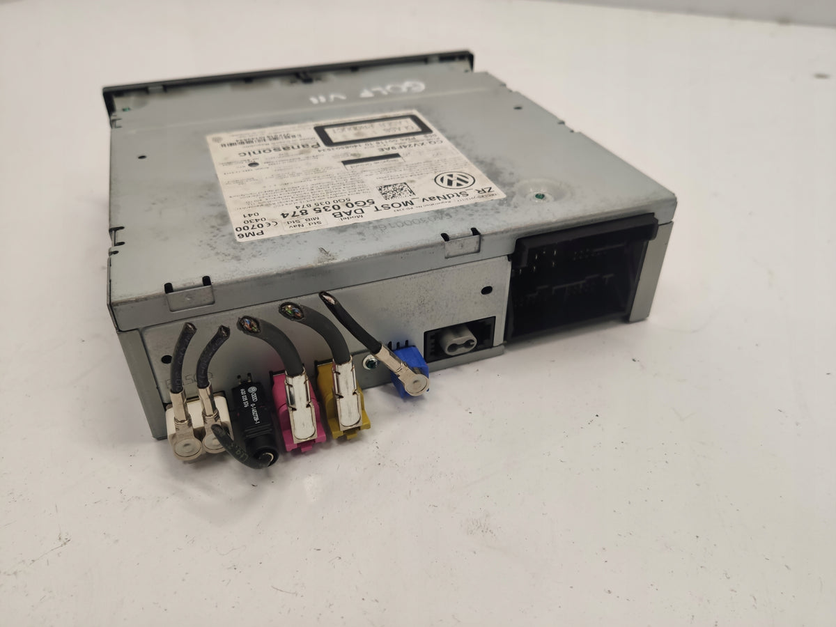 VW GOLF VII NAVIGATION READER 5G0035874