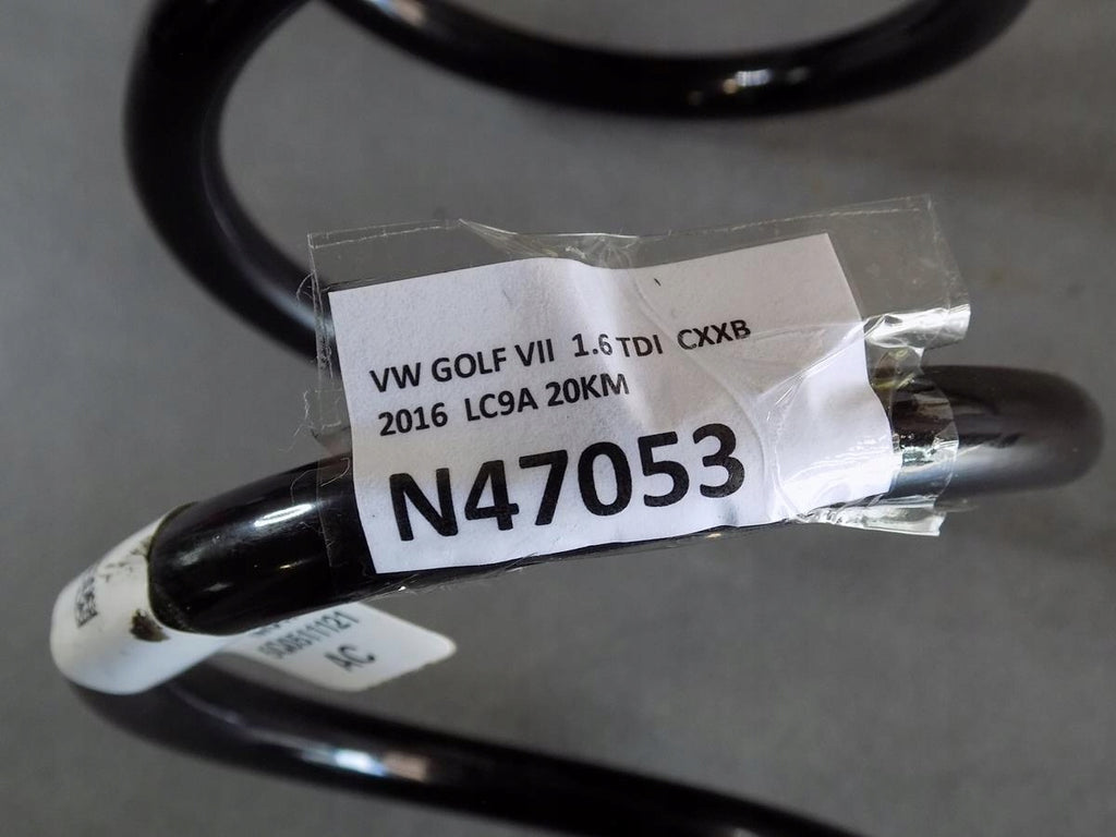VW GOLF VII hb SPRING REAR 5Q0511121AC