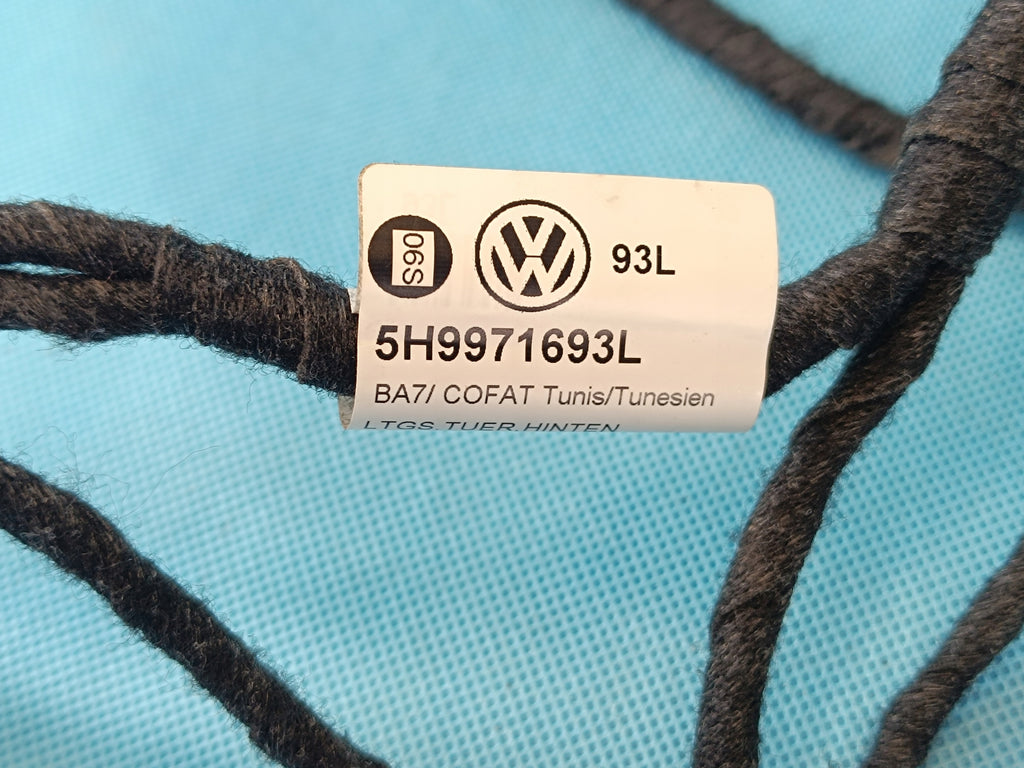 VW GOLF VIII 8 VARIANT 2.0 TDI 85KW 2022 R DOOR HARNESS LEFT REAR 5H9971693L