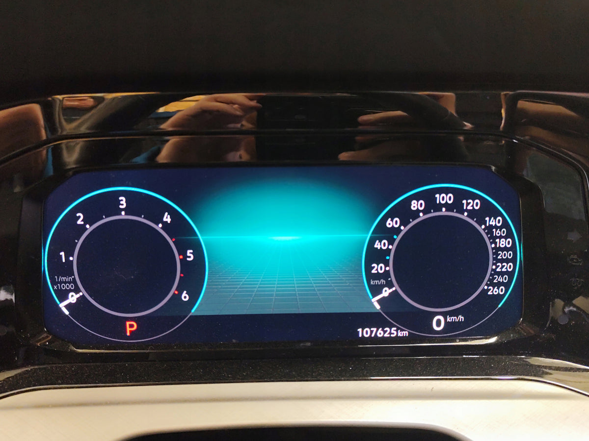 VW GOLF VIII 8 VARIANT 2.0TDI 85KW 2022R COUNTER CLOCKS VIRTUAL 5H0920340B