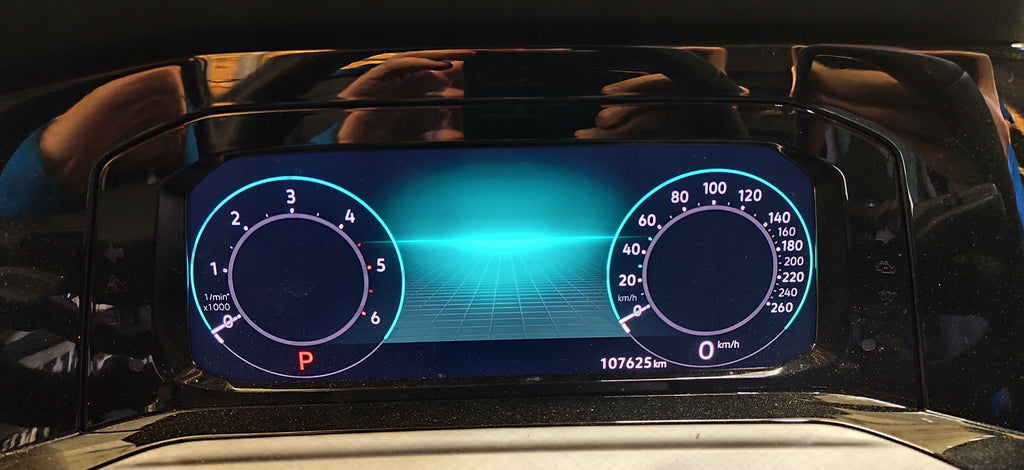 VW GOLF VIII 8 VARIANT 2.0TDI 85KW 2022R COUNTER CLOCKS VIRTUAL 5H0920340B