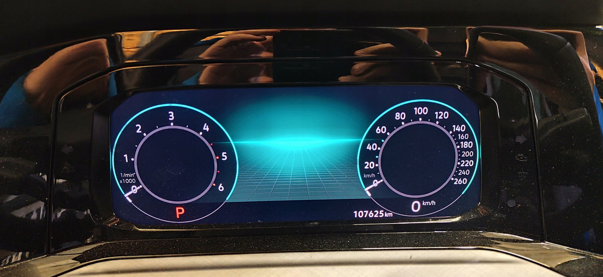 VW GOLF VIII 8 VARIANT 2.0TDI 85KW 2022R COUNTER CLOCKS VIRTUAL 5H0920340B