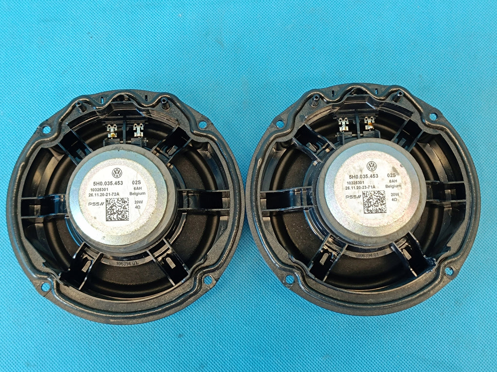 VW GOLF VIII VARIANT 1.5 e-TSI 110KW 2021 R DOOR SPEAKER FRONT 5H0035453