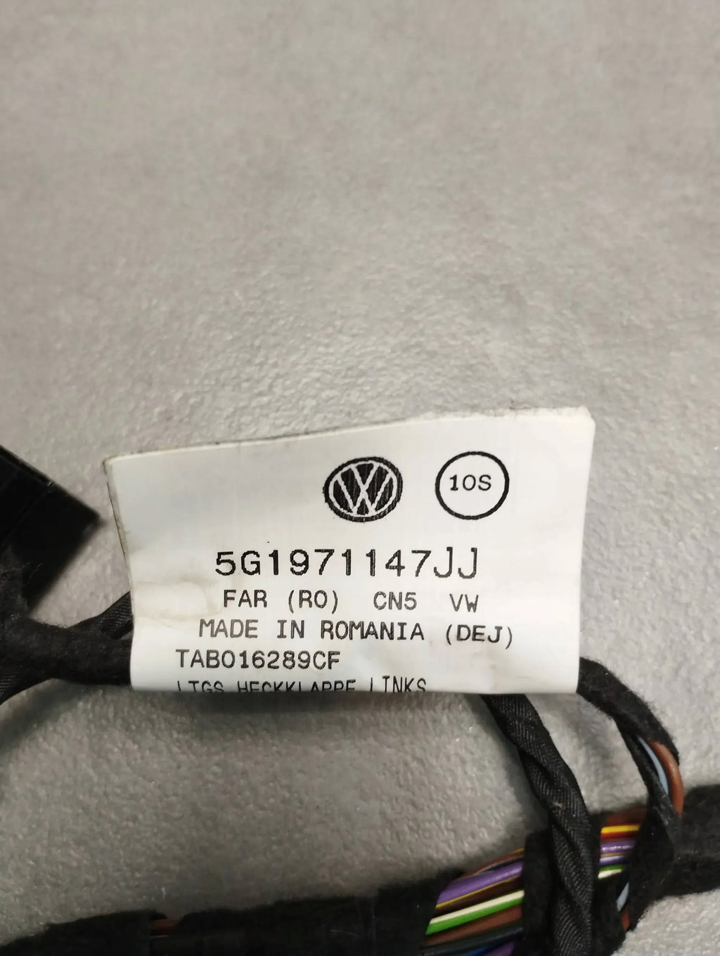 VW Golf VII BEAM FLAPS REAR 5G1971147JJ