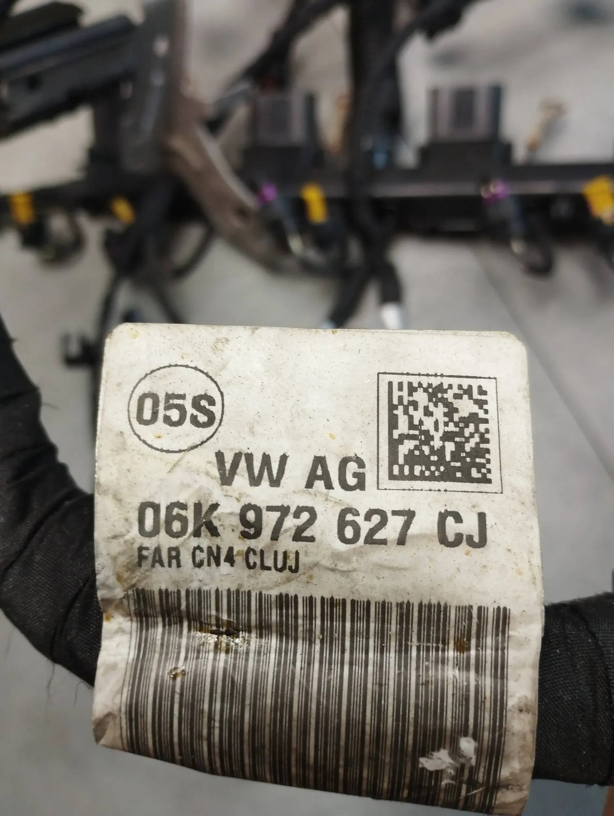 VW Golf VII R 2.0 TFSI ENGINE HARNESS 06K972627CJ