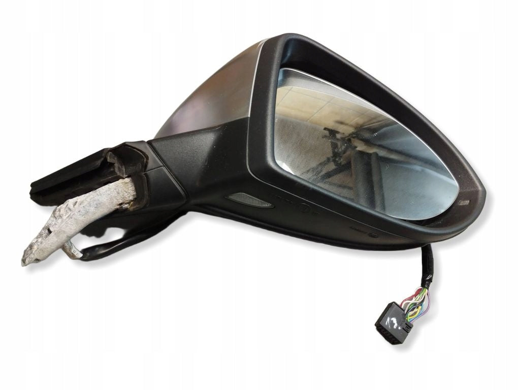 VW Golf VII R MIRROR RIGHT CHROME 13 PIN