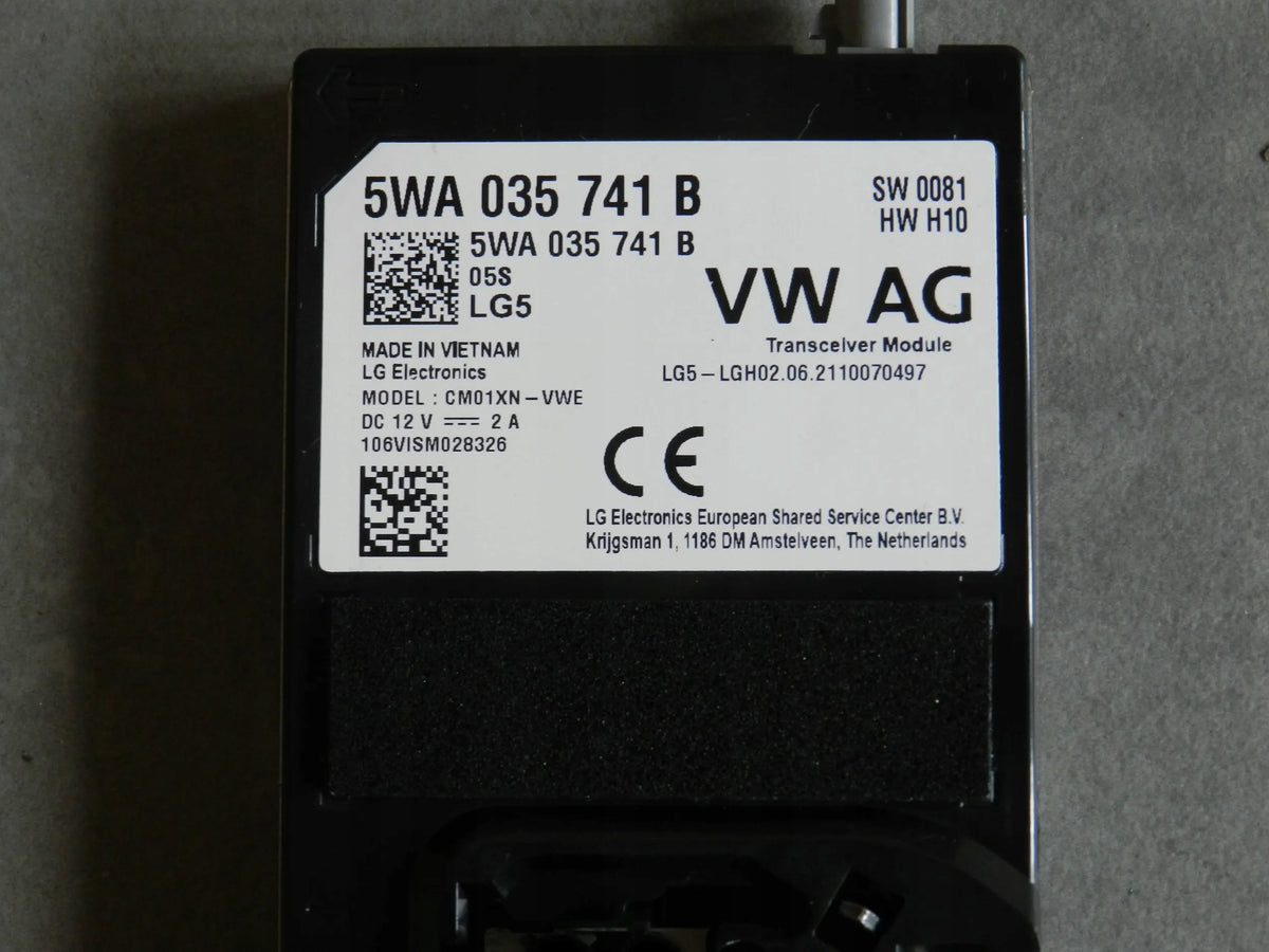 VW Golf VIII 8 ANTENNA MODULE 5WA035741B