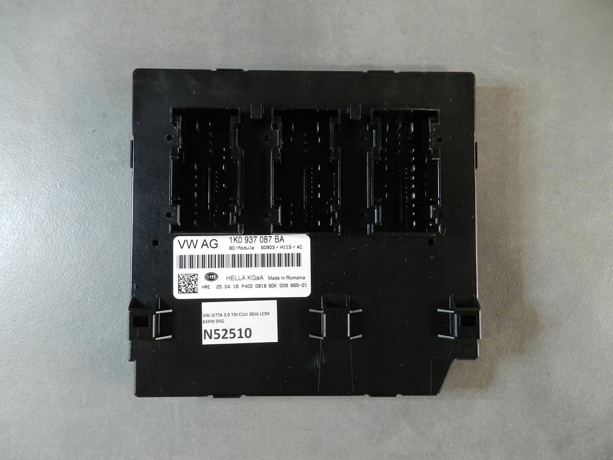 VW JETTA 5C COMFORT MODULE 1K0937087BA