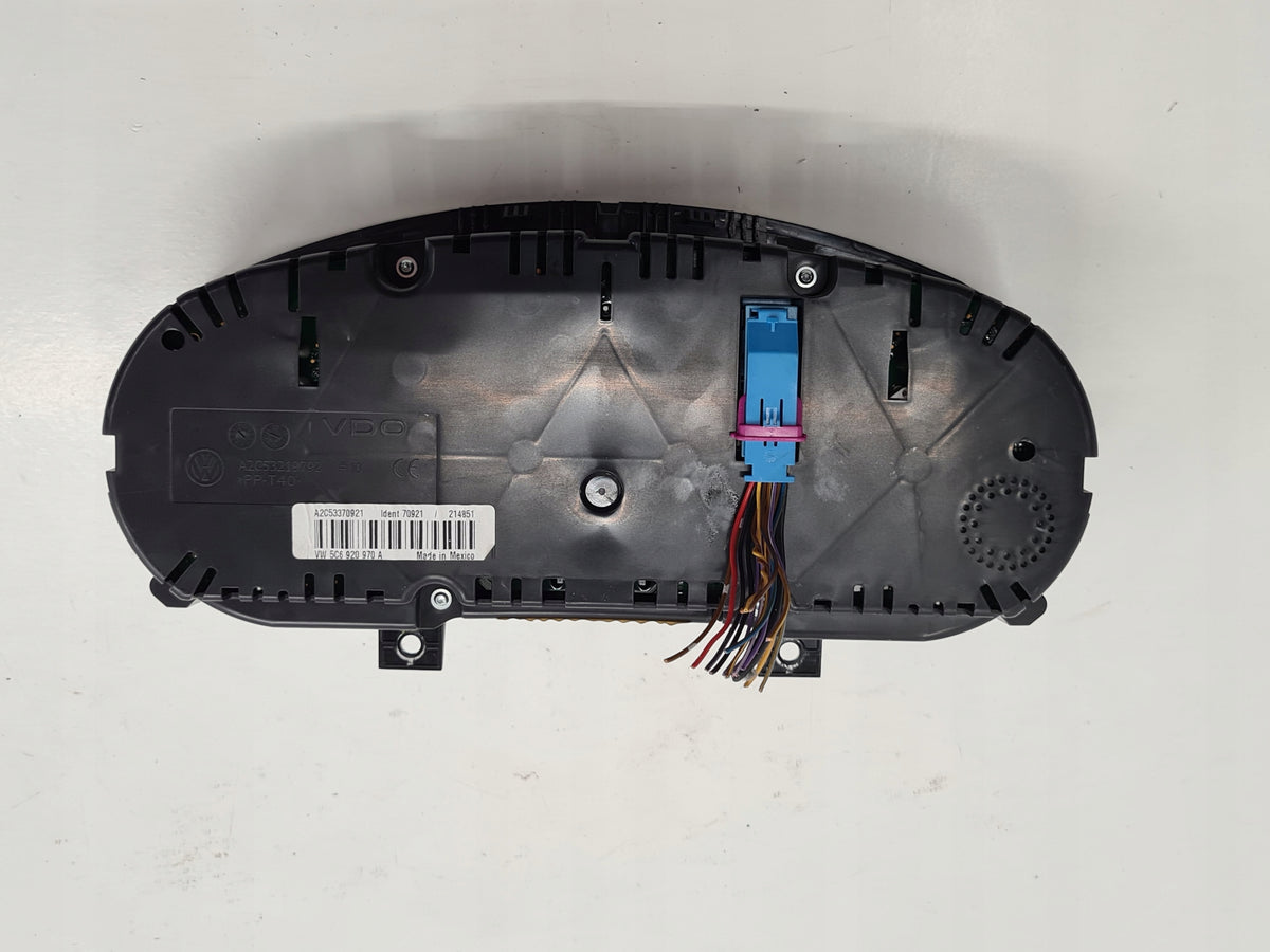 VW JETTA 5C COUNTER CLOCK 2.0TDI UK 5C6920970A
