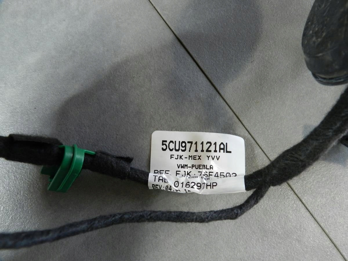 VW JETTA 5C DOOR HARNESS RIGHT FRONT 5CU971121AL