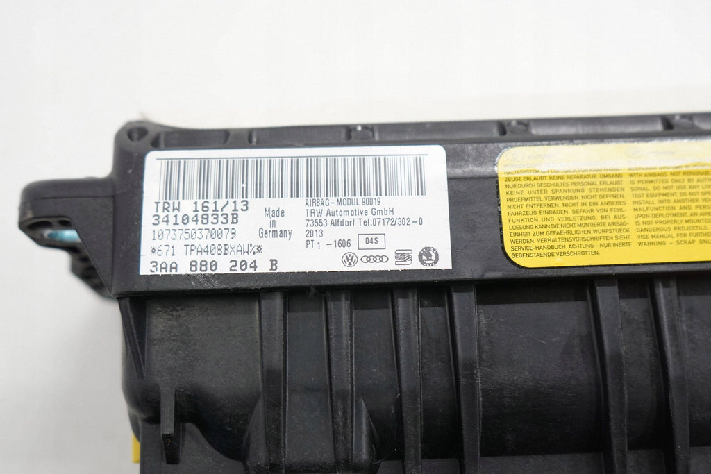 VW PASSAT B7 13R AIRBAG PASSENGER CUSHION 3AA880204B