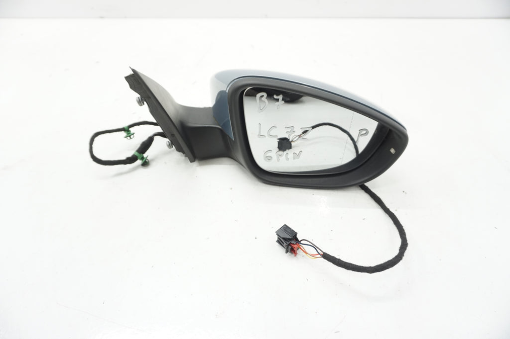 VW PASSAT B7 MIRROR RIGHT 6PIN LC7Z ENGLISH