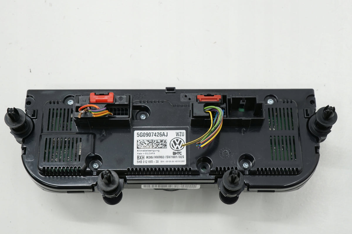 VW PASSAT B8 16R AIR CONDITIONING PANEL 5G0907426AJ
