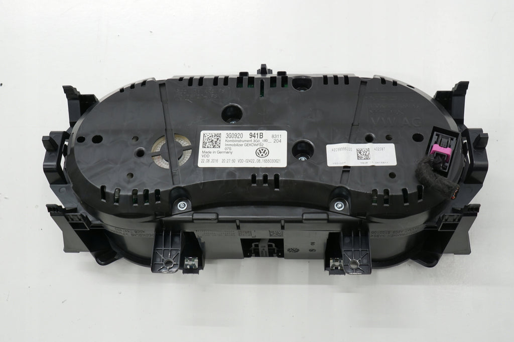 VW PASSAT B8 16R COUNTER CLOCK 2.0TDI 3G0920941B ANGLIK UK