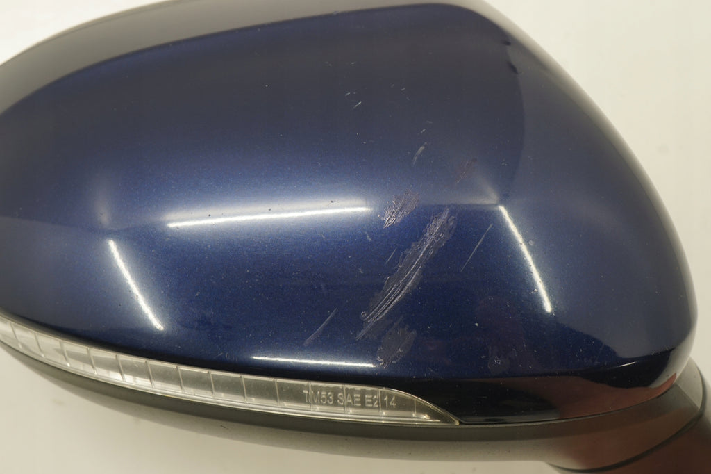 VW PASSAT B8 17R MIRROR RIGHT 11PIN LC5B ANGLIK UK