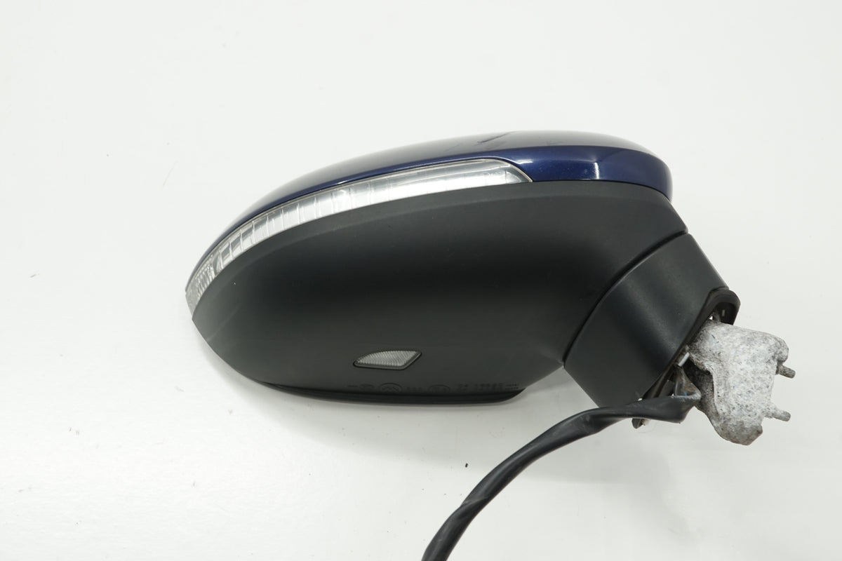 VW PASSAT B8 17R MIRROR RIGHT 11PIN LC5B ANGLIK UK