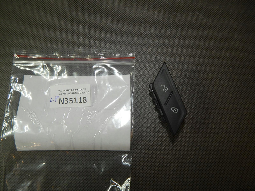 VW PASSAT B8 CENTRAL LOCK BUTTON 3G0962125A