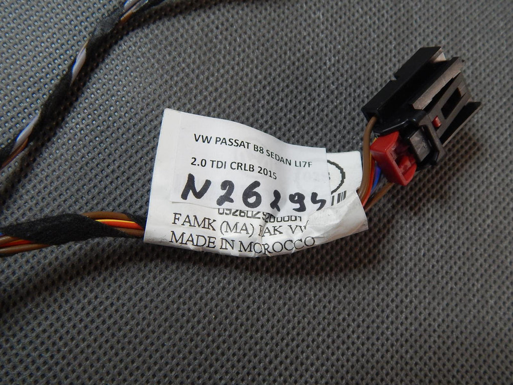VW PASSAT B8 CLOCK SUPPLY BEAM 3G0971459