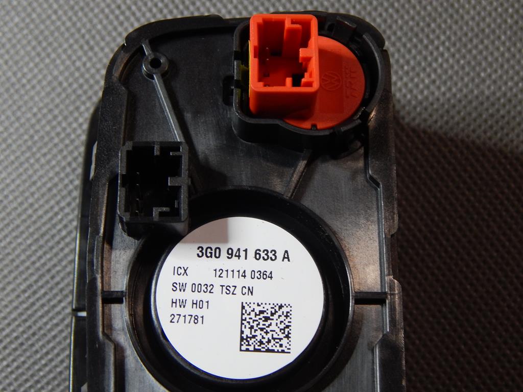 VW PASSAT B8 LIGHT SWITCH 3G0941633A