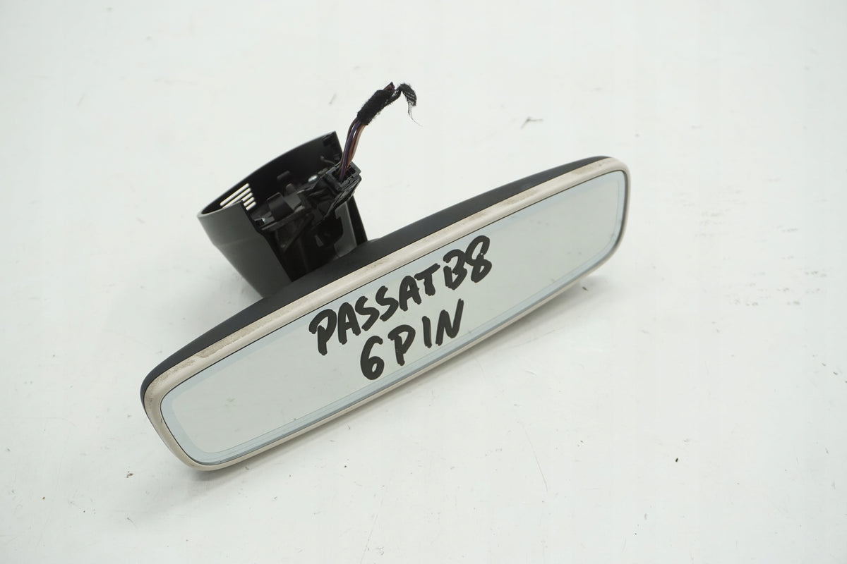 VW PASSAT B8 REARVIEW MIRROR 6PIN 3G0857511AF